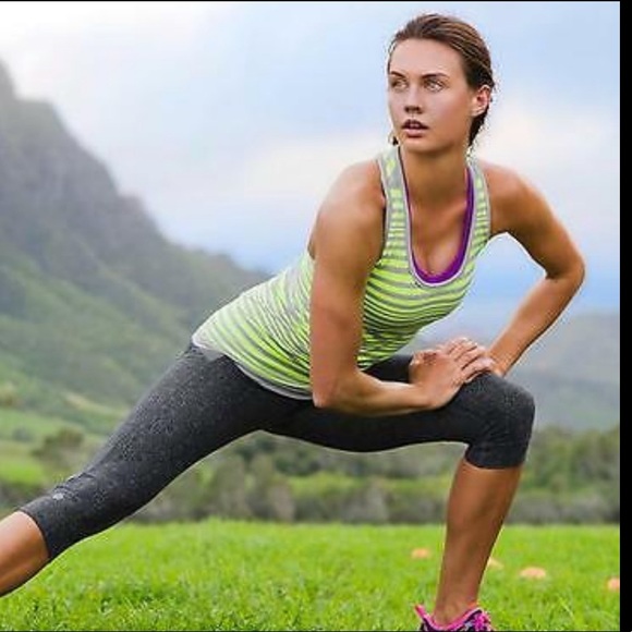 Athleta Striped Tank Top - Picture 2 of 2